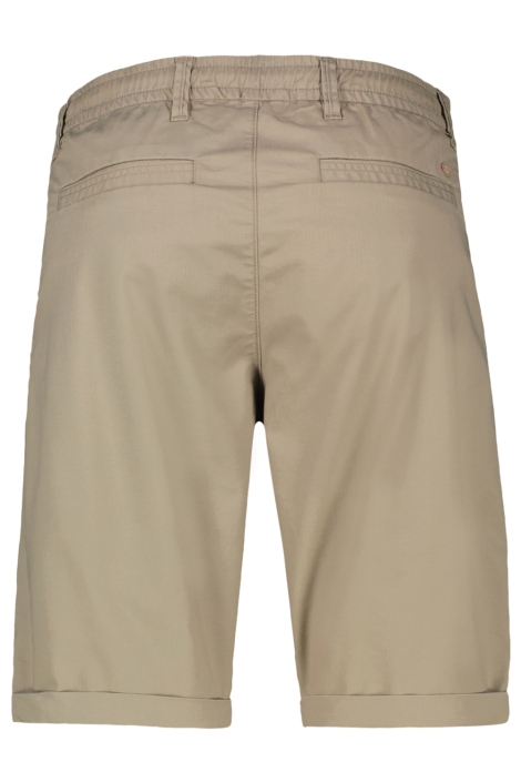Lerros camel heren korte broek | Achteraanzicht