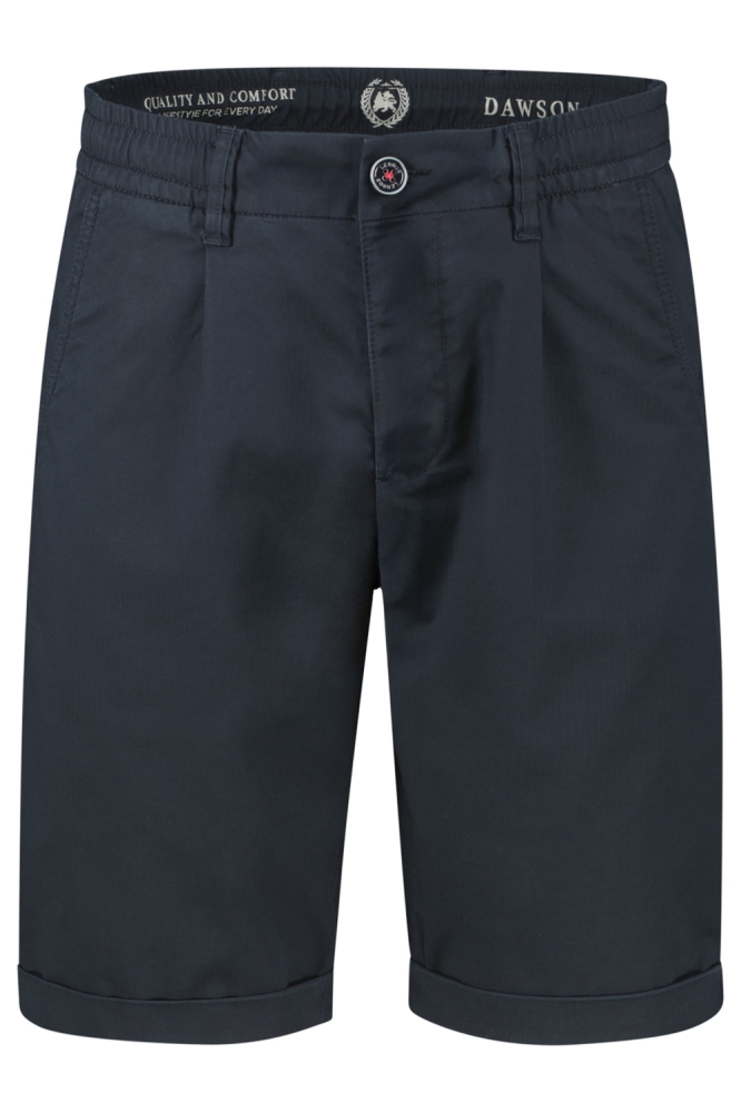 Lerros blauwe heren korte broek | Vooraanzicht