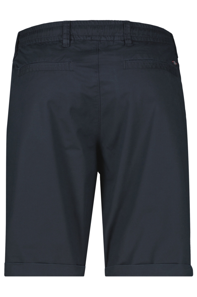 Lerros blauwe heren korte broek | Achteraanzicht