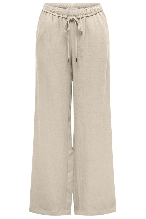 Jacqueline de Yong beige dames broek | Vooraanzicht