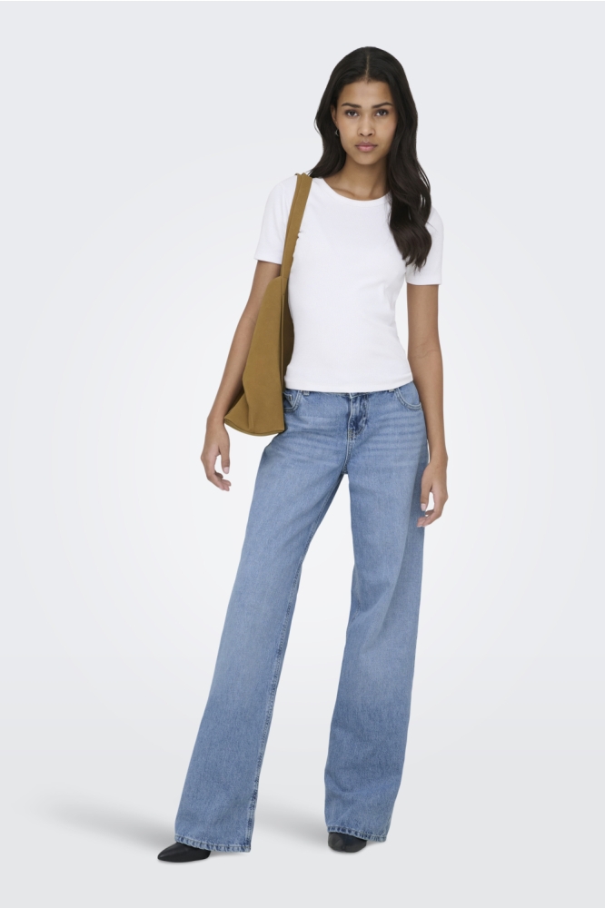 Only blauwe dames jeans | Model