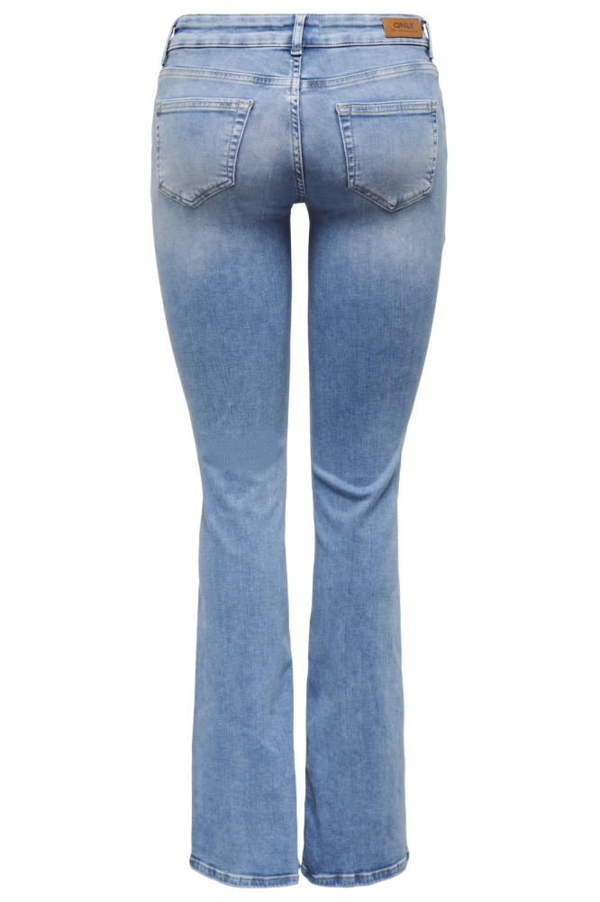 Only blauwe dames jeans | Achteraanzicht