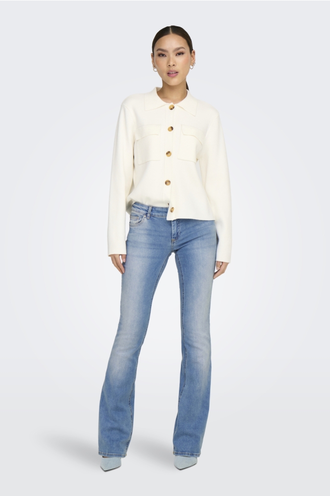 Only blauwe dames jeans | Model