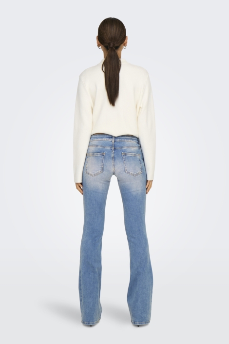 Only blauwe dames jeans | Model