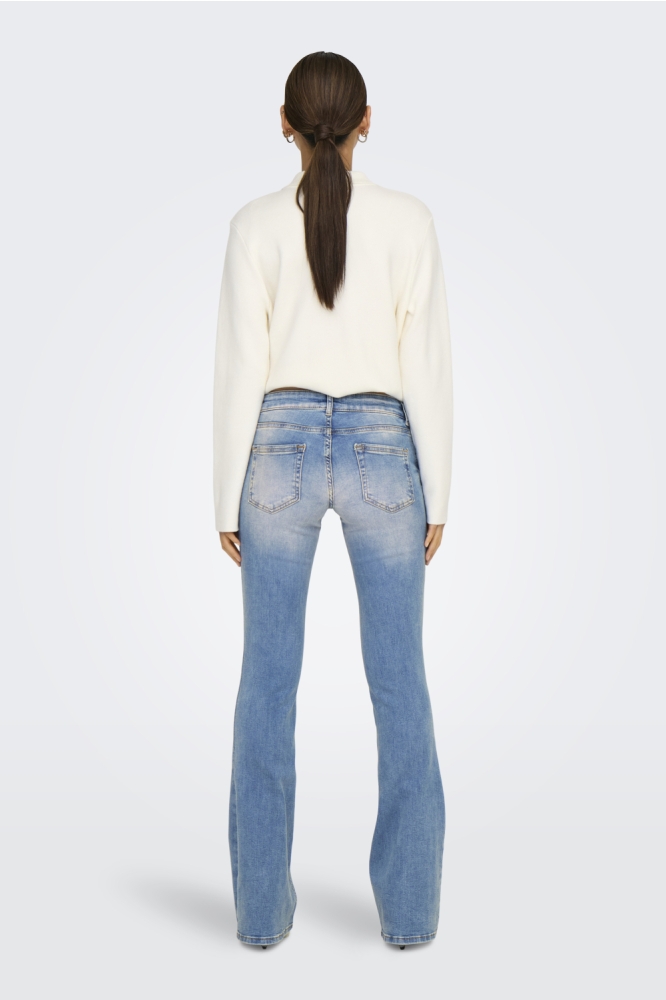Only blauwe dames jeans | Model