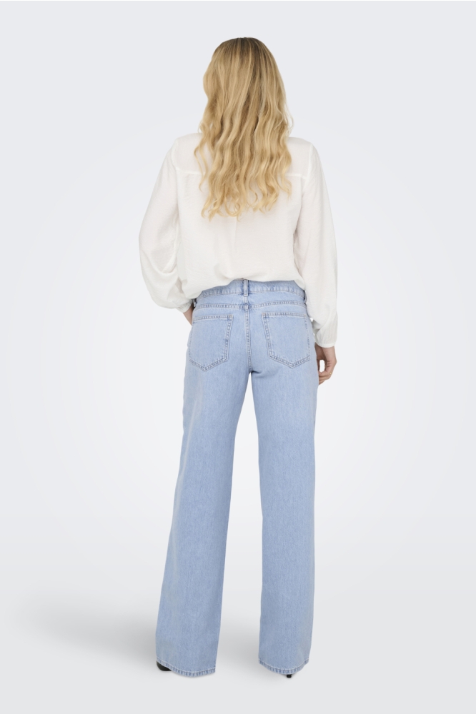Only blauwe dames jeans | Model