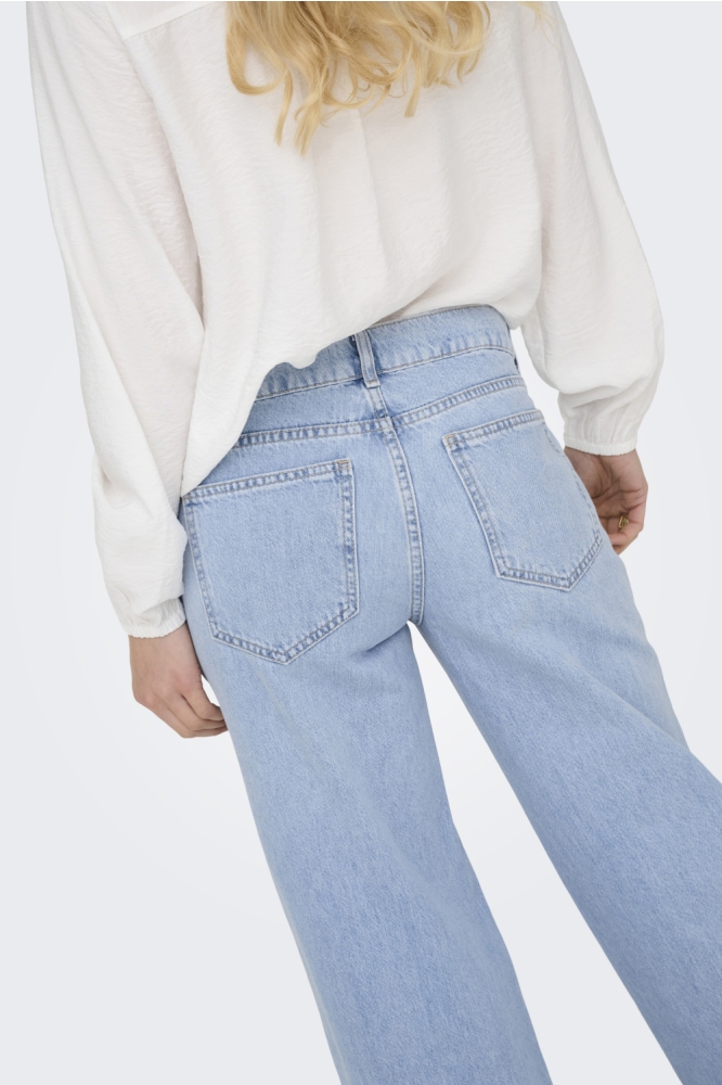 Only blauwe dames jeans | Kleurstaal