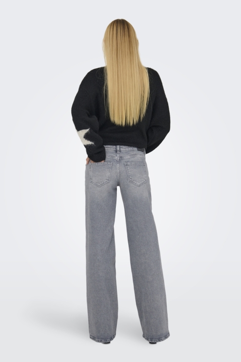 Only grijze dames jeans | Close up