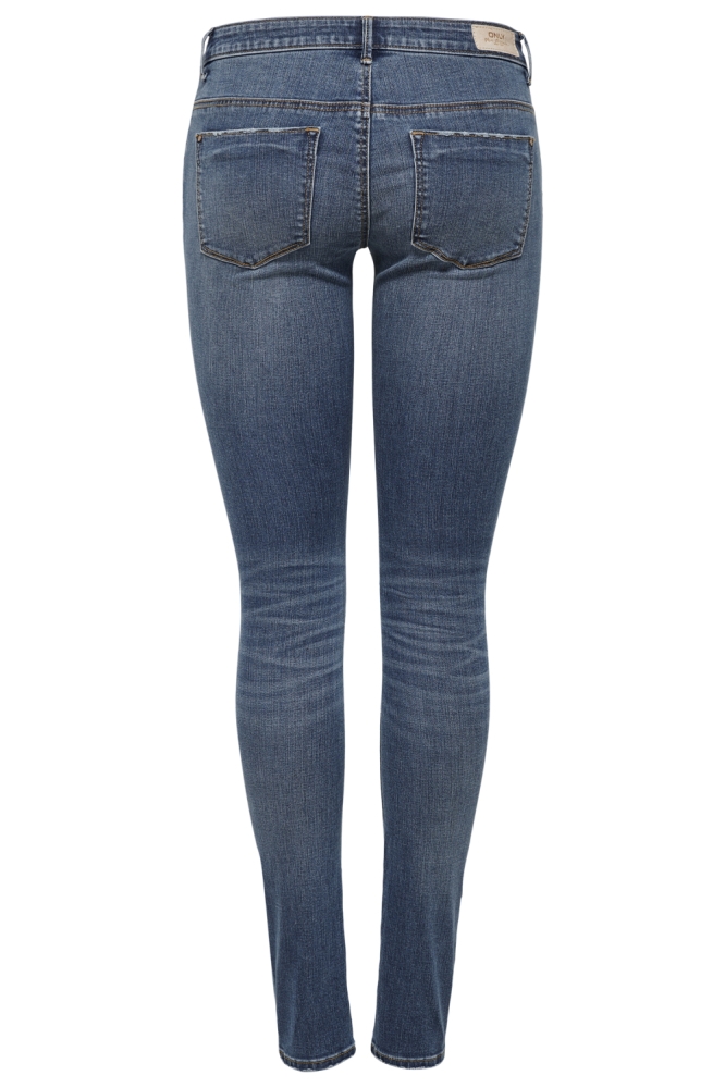 Only blauwe dames jeans | Achteraanzicht