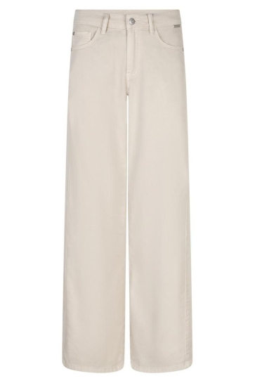 Red Button claudette slanted seams twill l33 Ecru