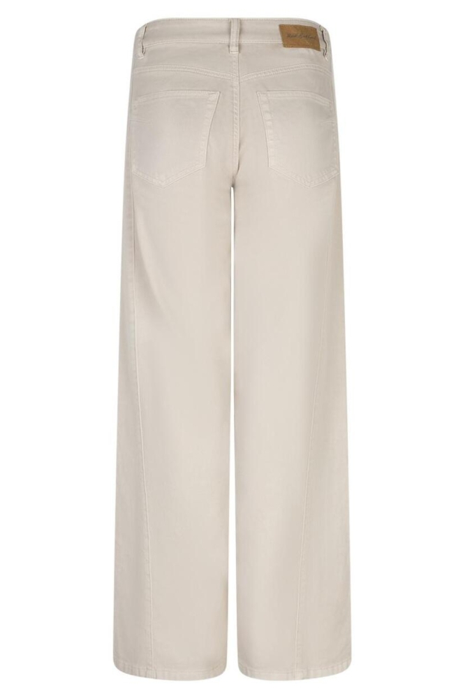 Red Button ecru dames jeans | Achteraanzicht