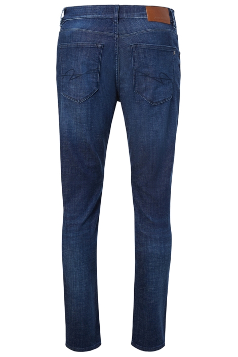 Pierre Cardin blauwe heren jeans | Achteraanzicht