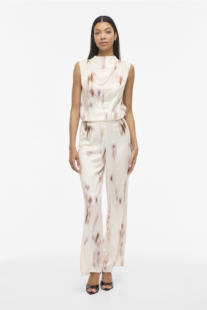 Vila ecru dames broek | Model