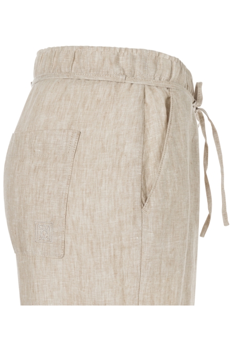 Mac beige dames broek | Close up