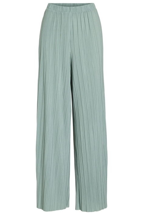 Vila groene dames broek | Vooraanzicht