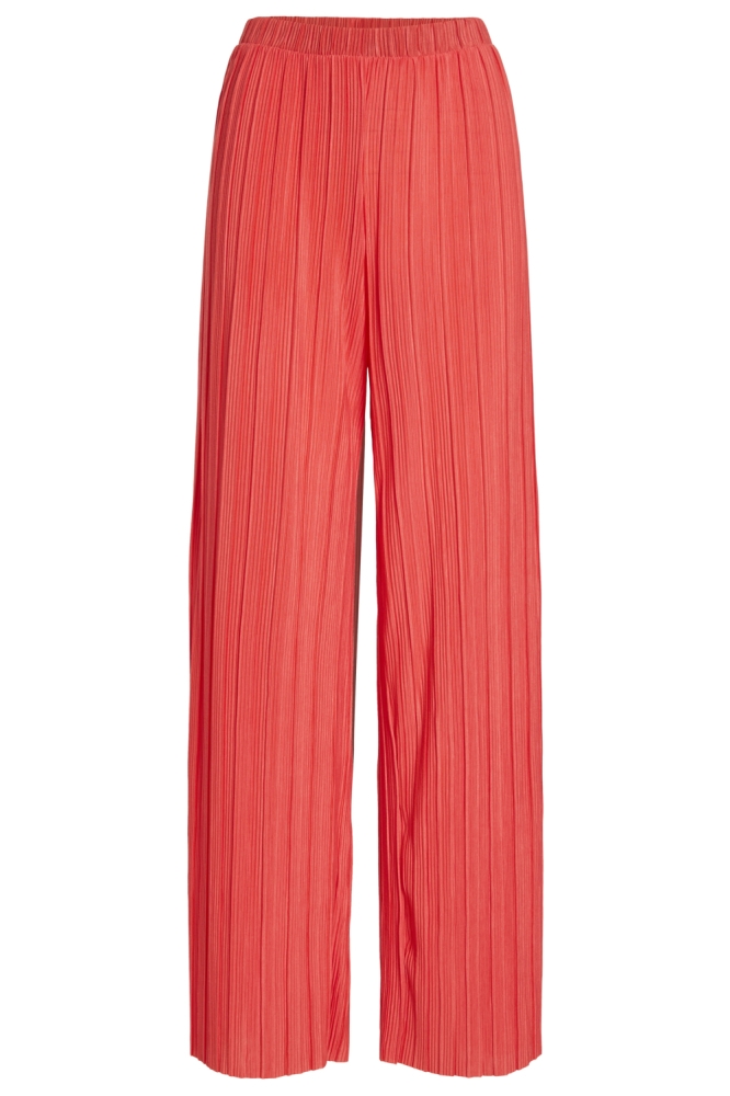 Vila rode dames broek | Vooraanzicht