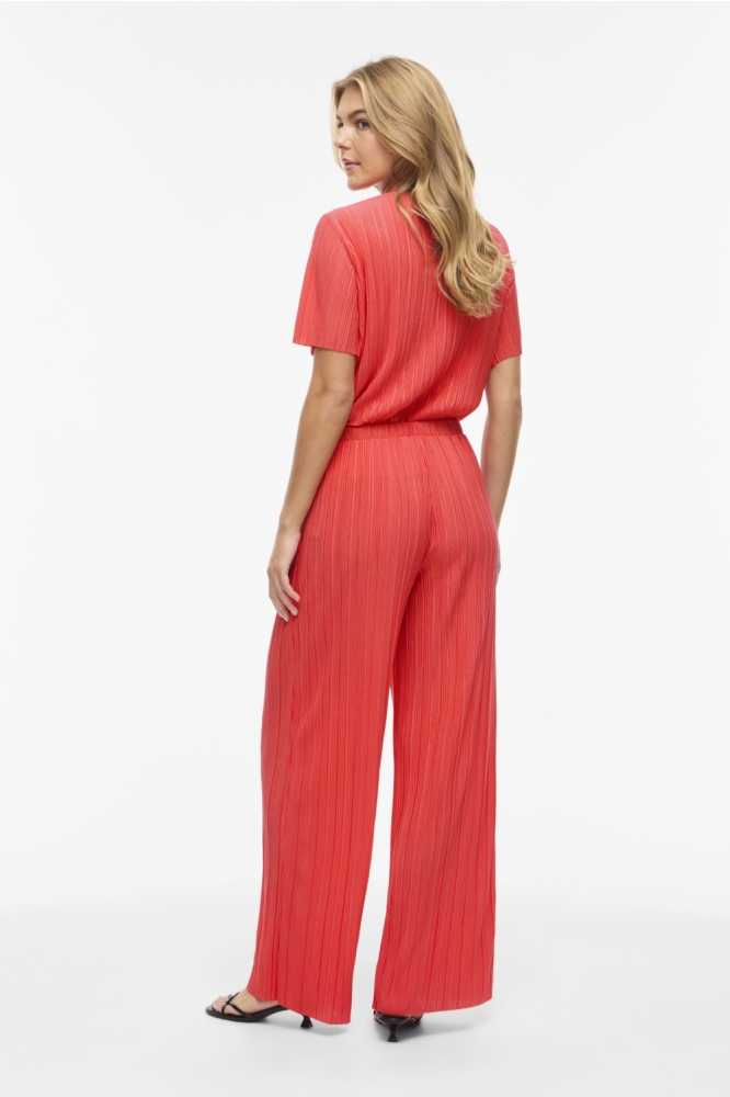 Vila rode dames broek | Model