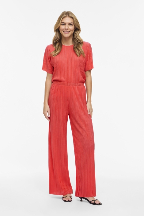 Vila rode dames broek | Model