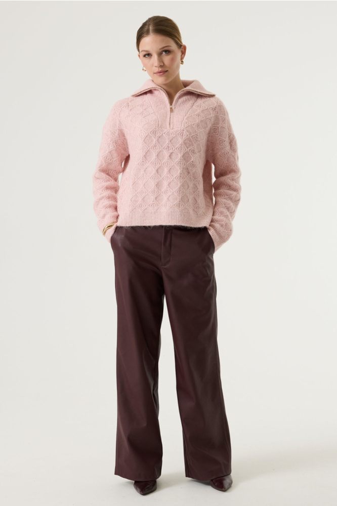 Garcia bordeaux dames broek | Model