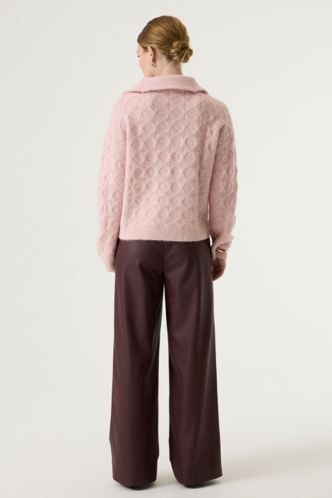 Garcia bordeaux dames broek | Model