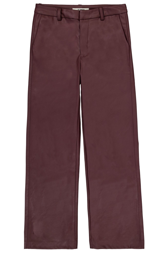 Garcia bordeaux dames broek | Vooraanzicht