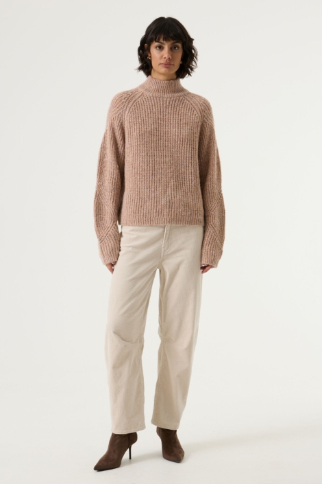 Garcia beige dames broek | Model