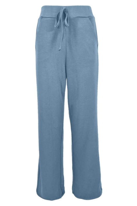 FOS Amsterdam blauwe dames broek | Vooraanzicht