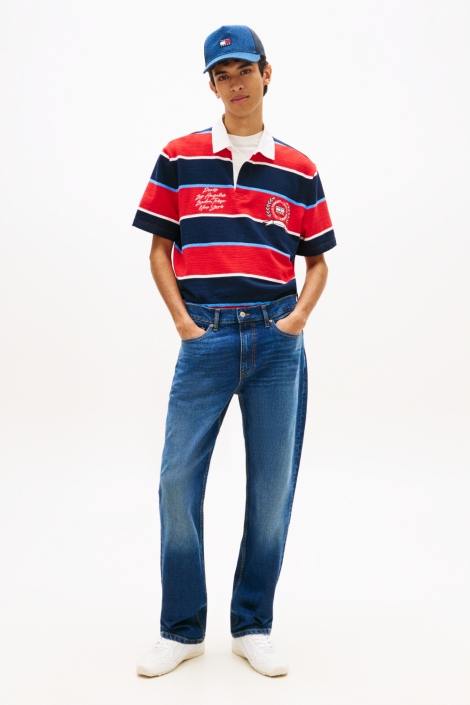 Tommy Jeans blauwe heren jeans | Model