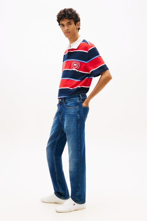 Tommy Jeans blauwe heren jeans | Model