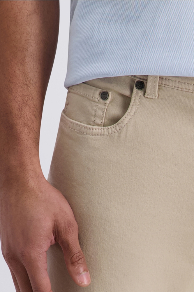 Pierre Cardin taupe heren jeans | Close up