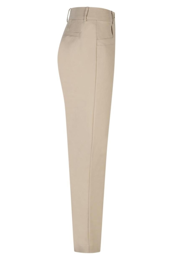 Red Button beige dames broek | Zijaanzicht