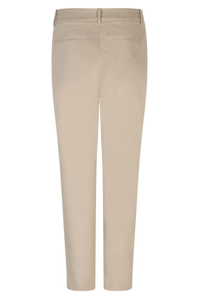 Red Button beige dames broek | Achteraanzicht