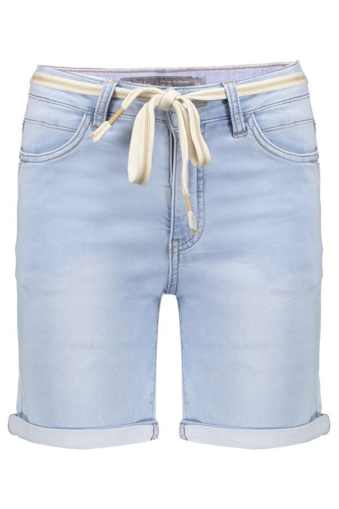 Geisha blauwe dames korte broek | Vooraanzicht