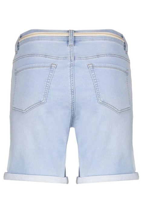 Geisha blauwe dames korte broek | Achteraanzicht