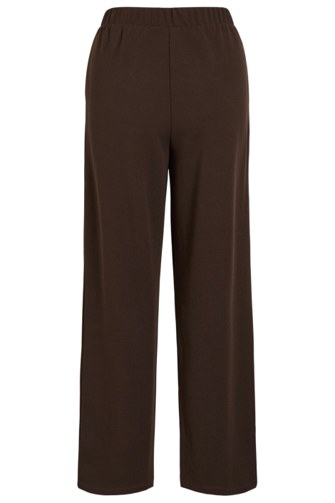 Vila bruine dames broek | Achteraanzicht