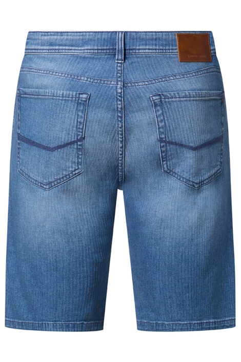 Pierre Cardin blauwe heren korte broek | Achteraanzicht