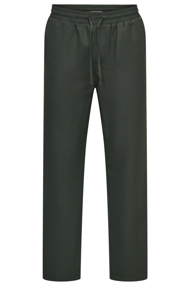 Only & Sons groene heren broek | Vooraanzicht