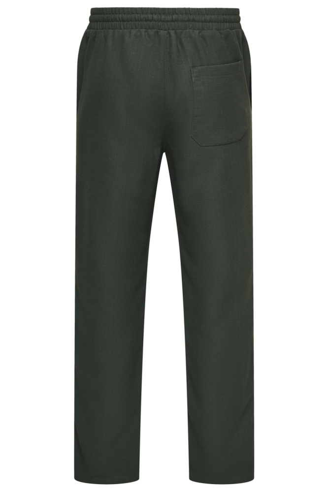 Only & Sons groene heren broek | Achteraanzicht