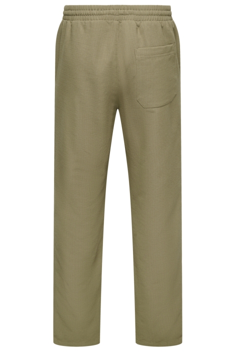 Only & Sons taupe heren broek | Achteraanzicht