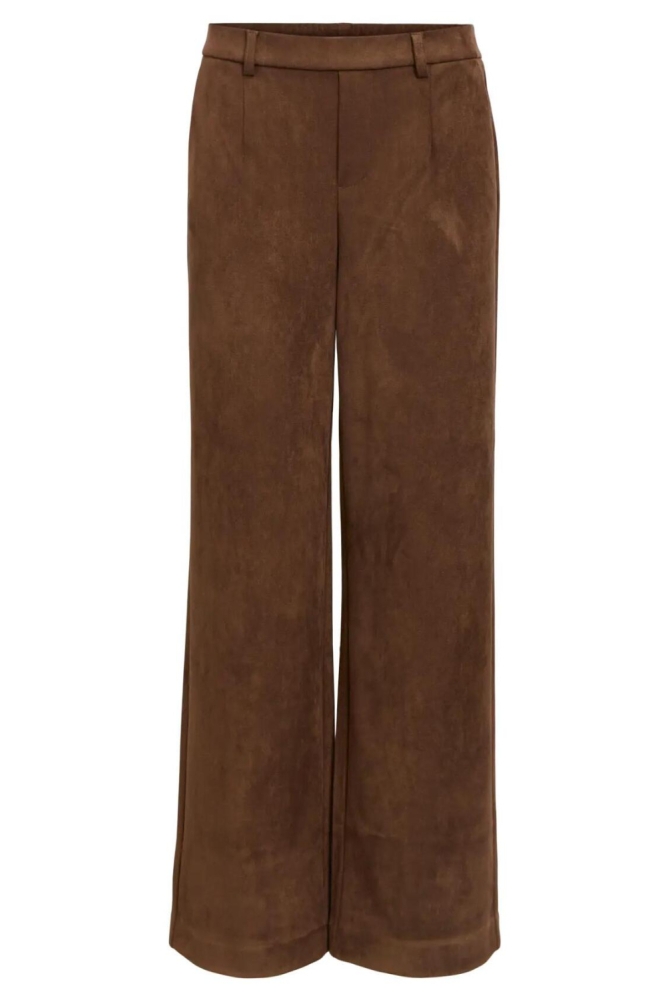 Object camel dames broek | Vooraanzicht
