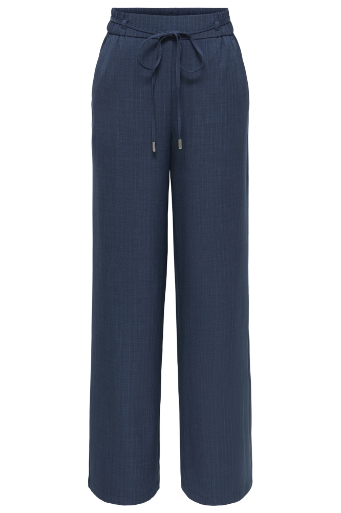 Jacqueline de Yong blauwe dames broek | Vooraanzicht