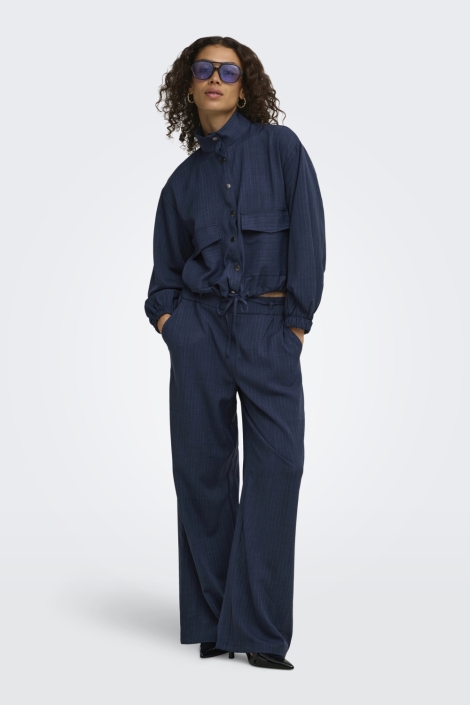 Jacqueline de Yong blauwe dames broek | Model