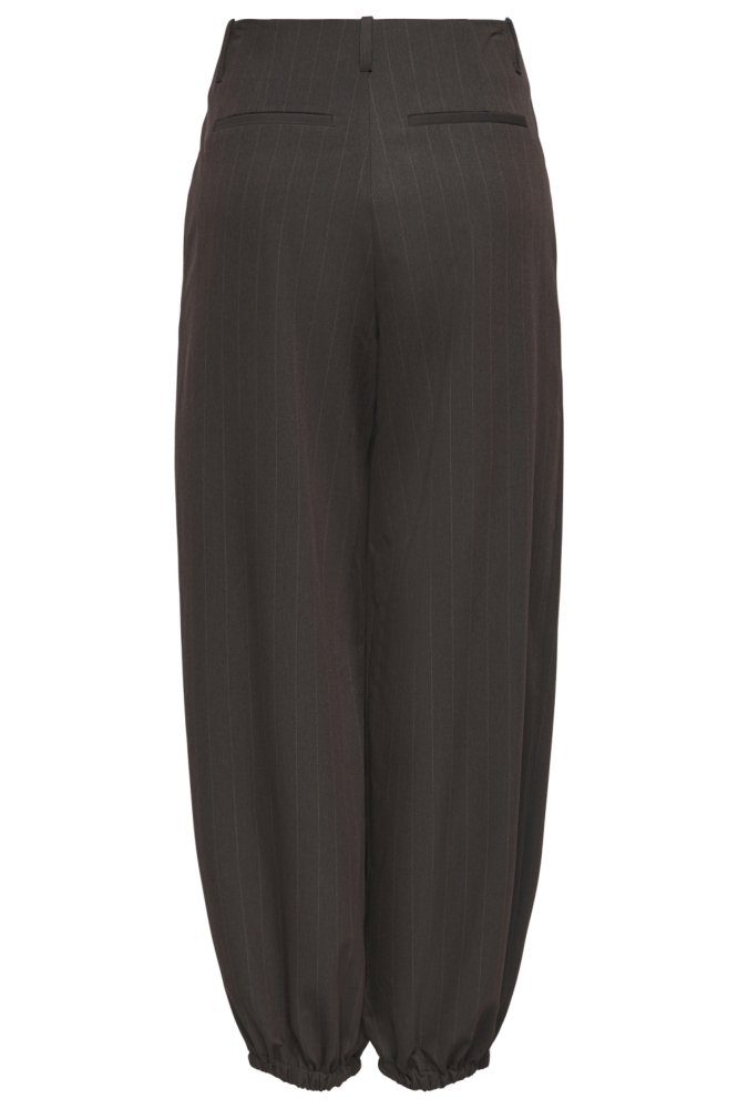 Jacqueline de Yong bruine dames broek | Achteraanzicht