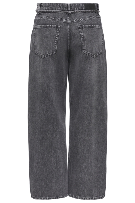 Jacqueline de Yong grijze dames jeans | Achteraanzicht