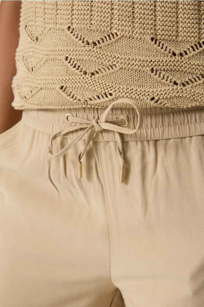 Garcia zand dames broek | Close up
