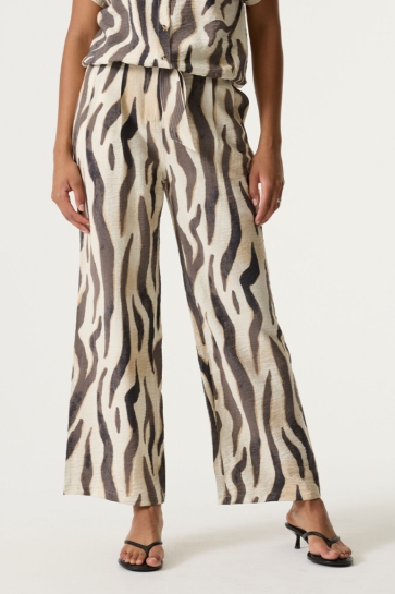 Garcia Broek BROEK MET PRINT Q260113 2082 Turtledove