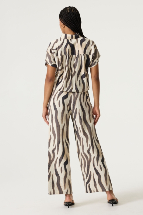 Garcia beige dames broek | Model