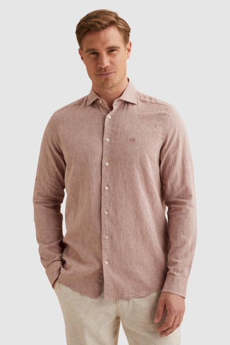 Vanguard roze heren overhemd | Model vooraanzicht