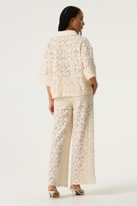 Garcia beige dames broek | Model