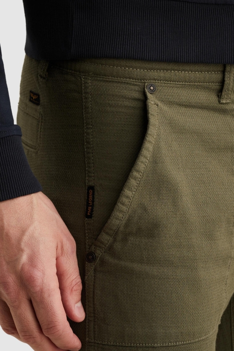 PME legend groene heren broek | Close up
